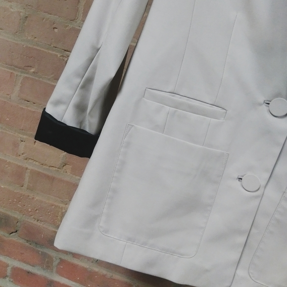 H&M | Classic Business Blazer Tan Sz.8 - Picture 4 of 7